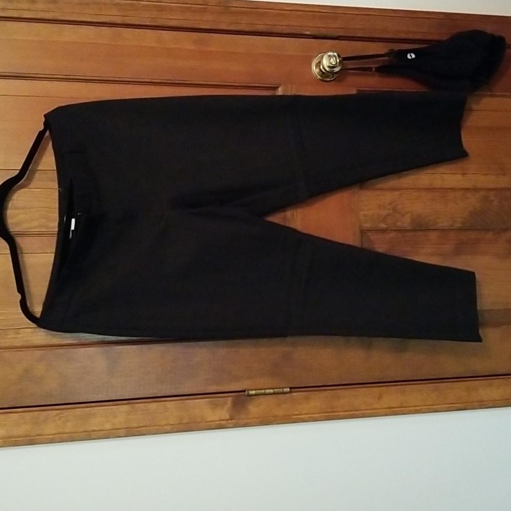 Black ankle pants